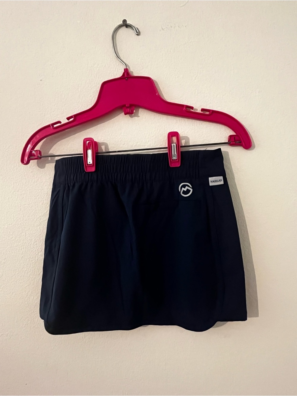 Magellan Outdoors Navy Blue Kids 8-10 Athletic Skirt with Logo